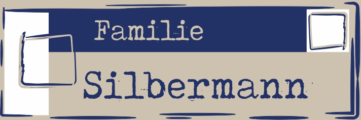 Familie Silbermann Schild