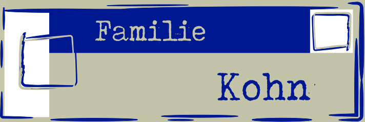 Familie Kohn Schild