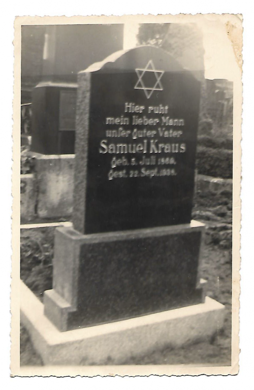 Samuel Kraus Grabstein