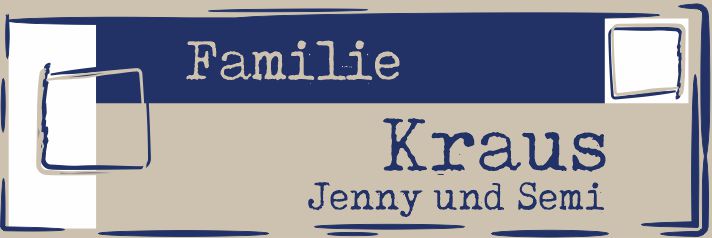 Familie Kraus Schild