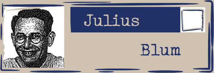 Julius Blum Schild